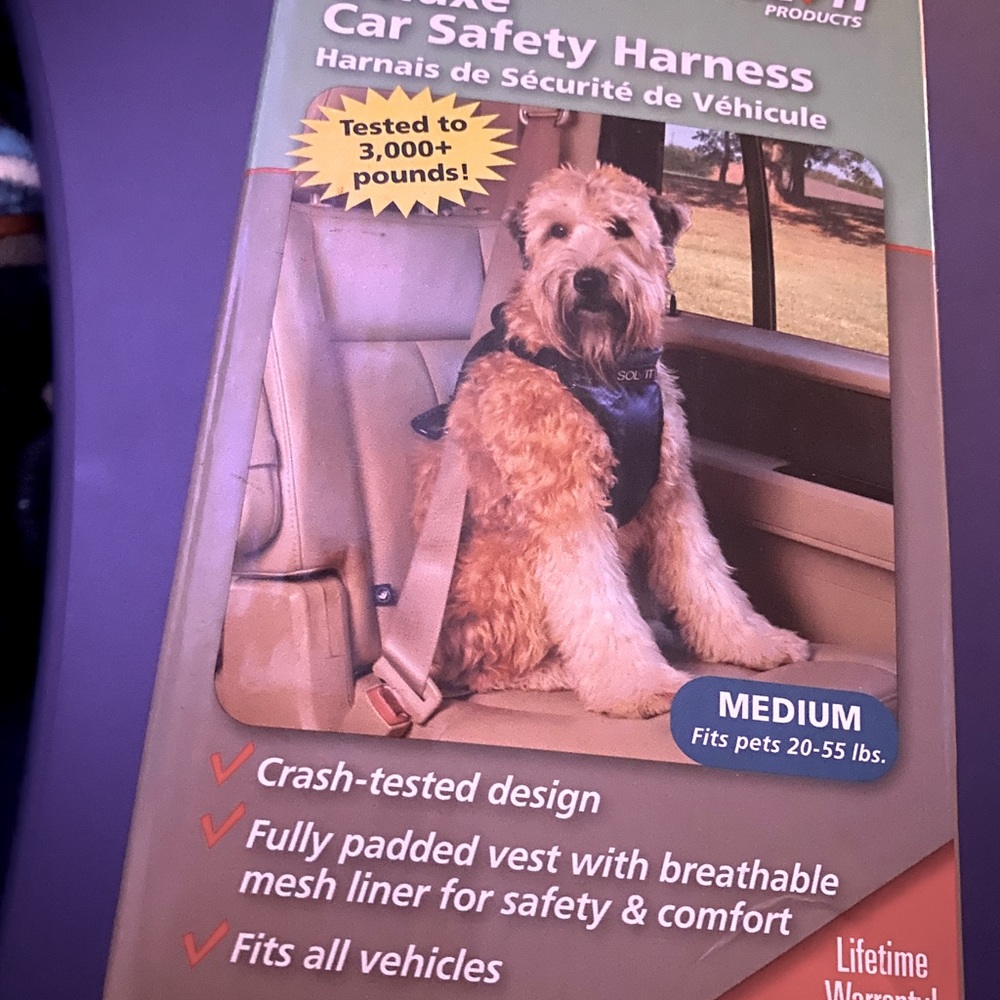💕NWT Dog Car Harness
